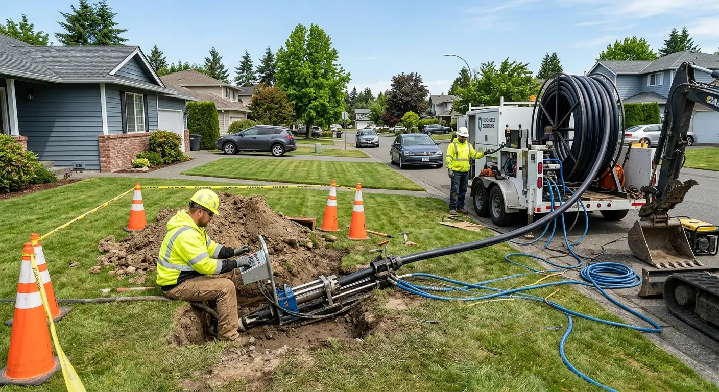 Sewer Line Replacement in Stroud, PA